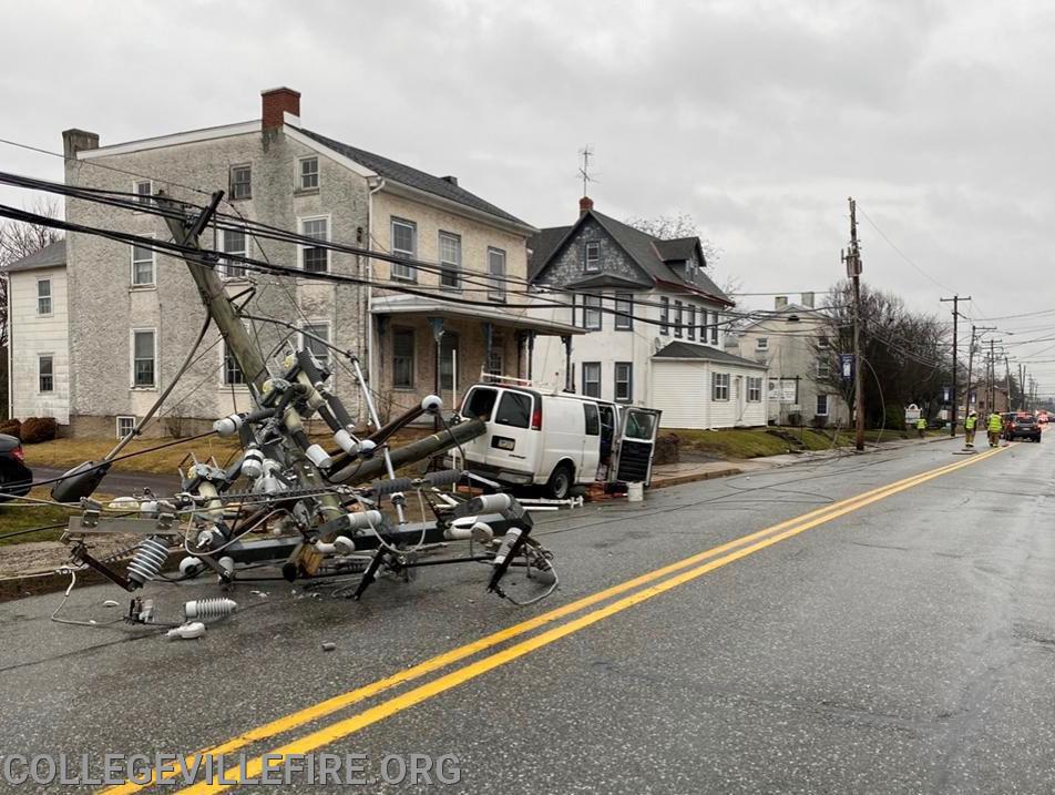 MVA with Rescue 300 Block of W. Main Street, Trappe Borough